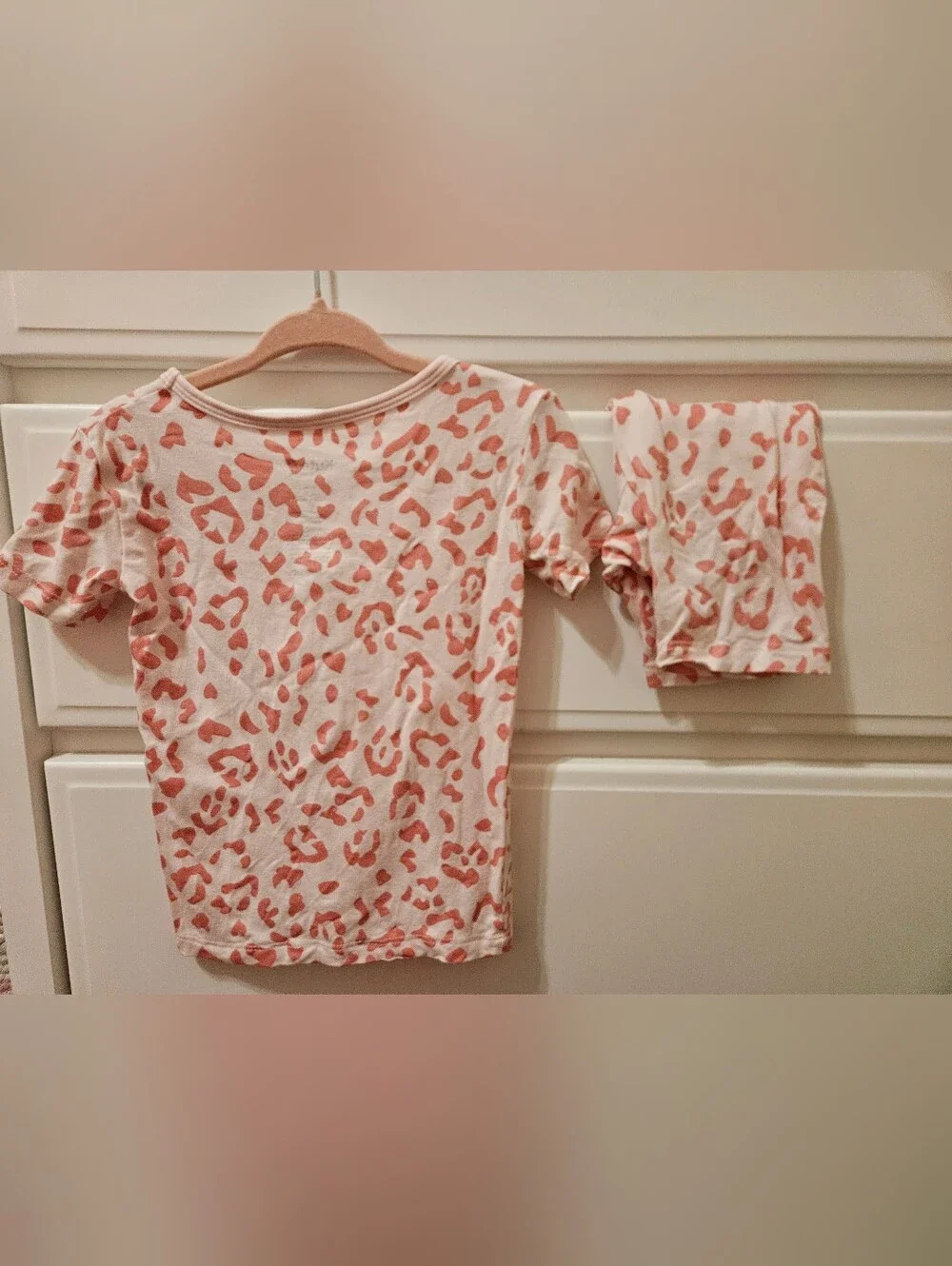 Kyte Baby Sakura Leopard Short Pj Set- size 2T